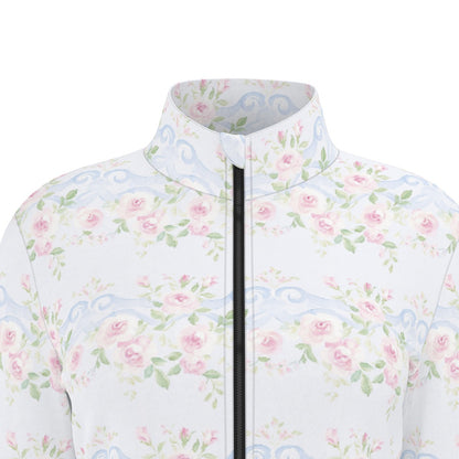 Grandmillenial Roses Women's Long Sleeve Thumbhole Jacket