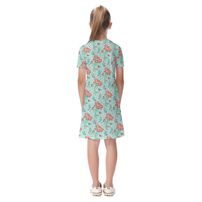 Under the Sea Kid's Short Sleeve Dress