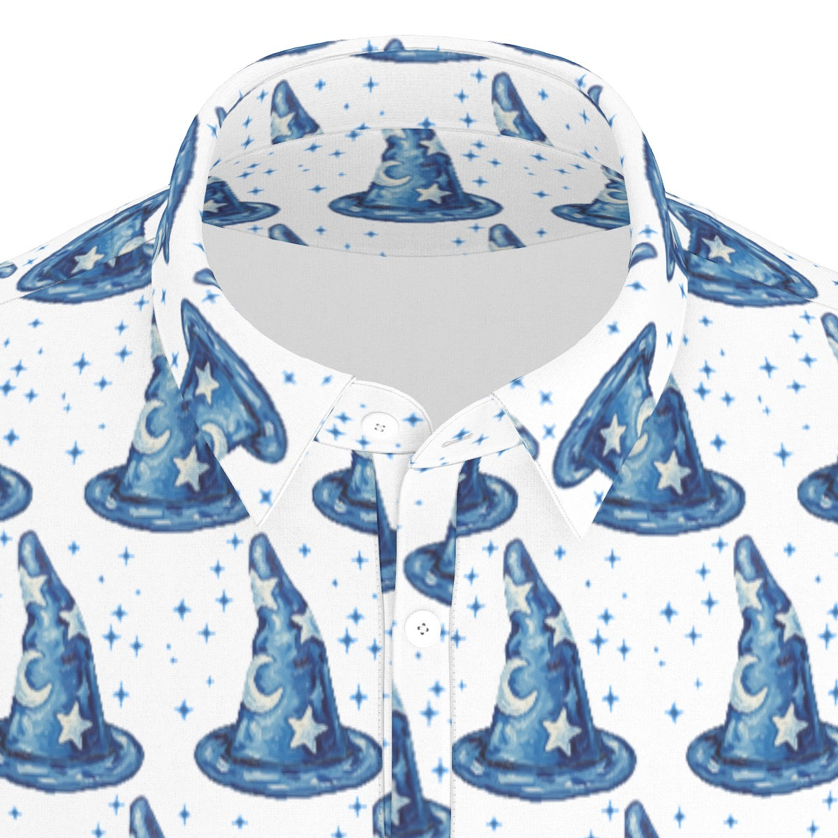 Sorcerer’s Hat Men's Stretch Collar Polo Shirt