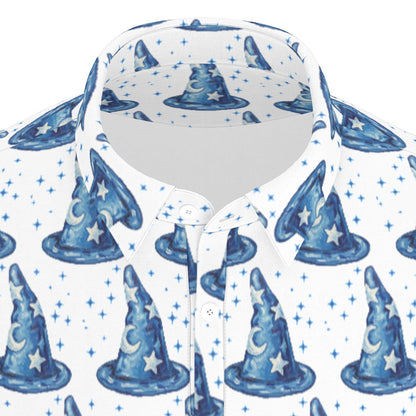 Sorcerer’s Hat Men's Stretch Collar Polo Shirt