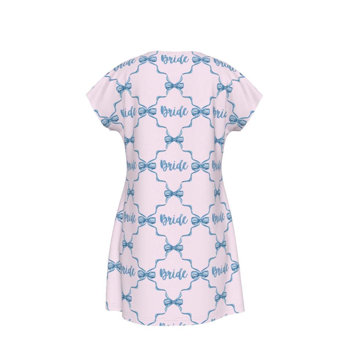 Bride Women's Short Sleeve Dress