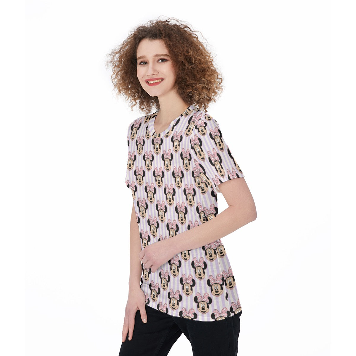 Matching Minnie Women's O-Neck T-Shirt|180 GSM Jersey