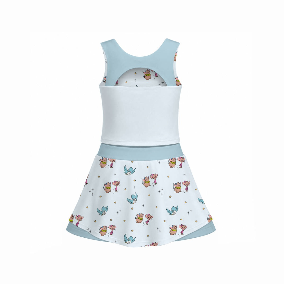 Cindy & Friends Girl's Sports Tank & Skort Set