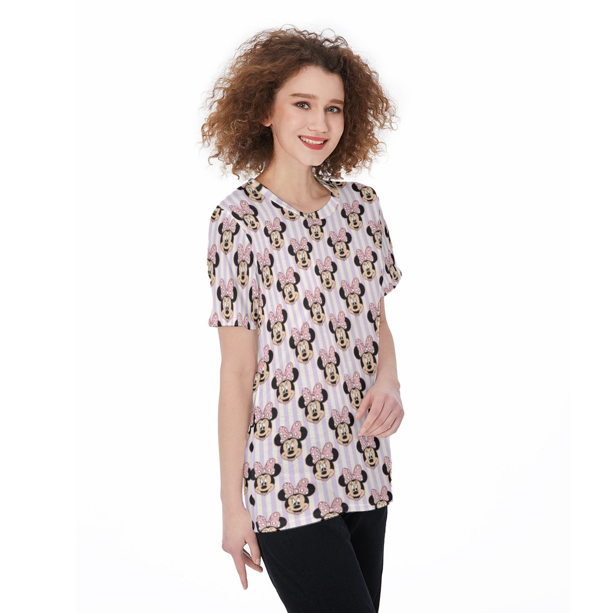 Matching Minnie Women's O-Neck T-Shirt|180 GSM Jersey