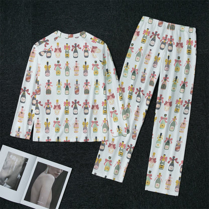 Champange Women's Raglan Sleeve Pajamas