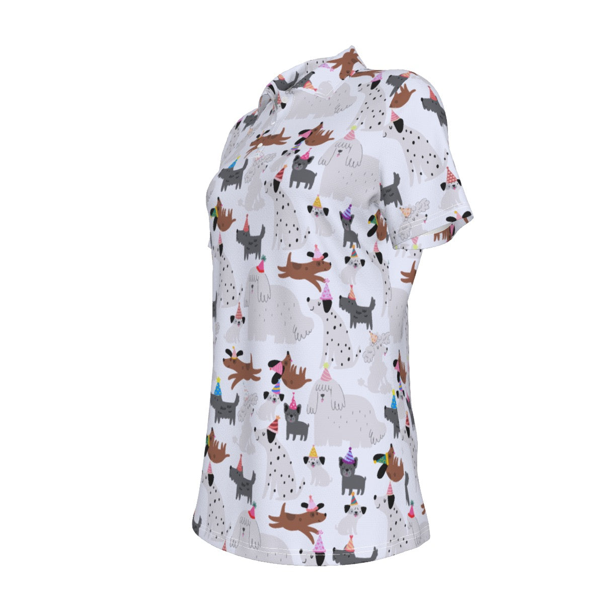 Party Pups Women's Polo Shirt