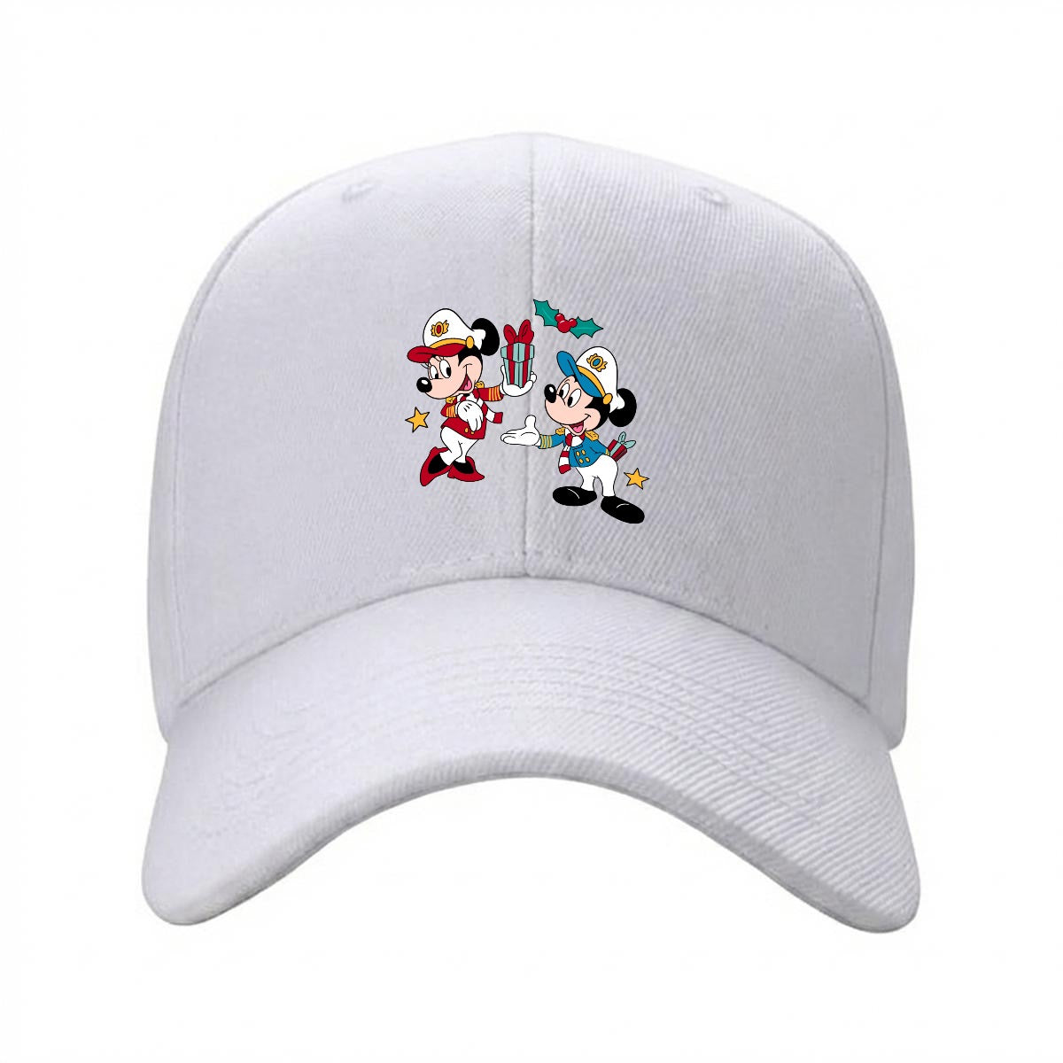 Festive Sailors Curved Brim Baseball Cap
