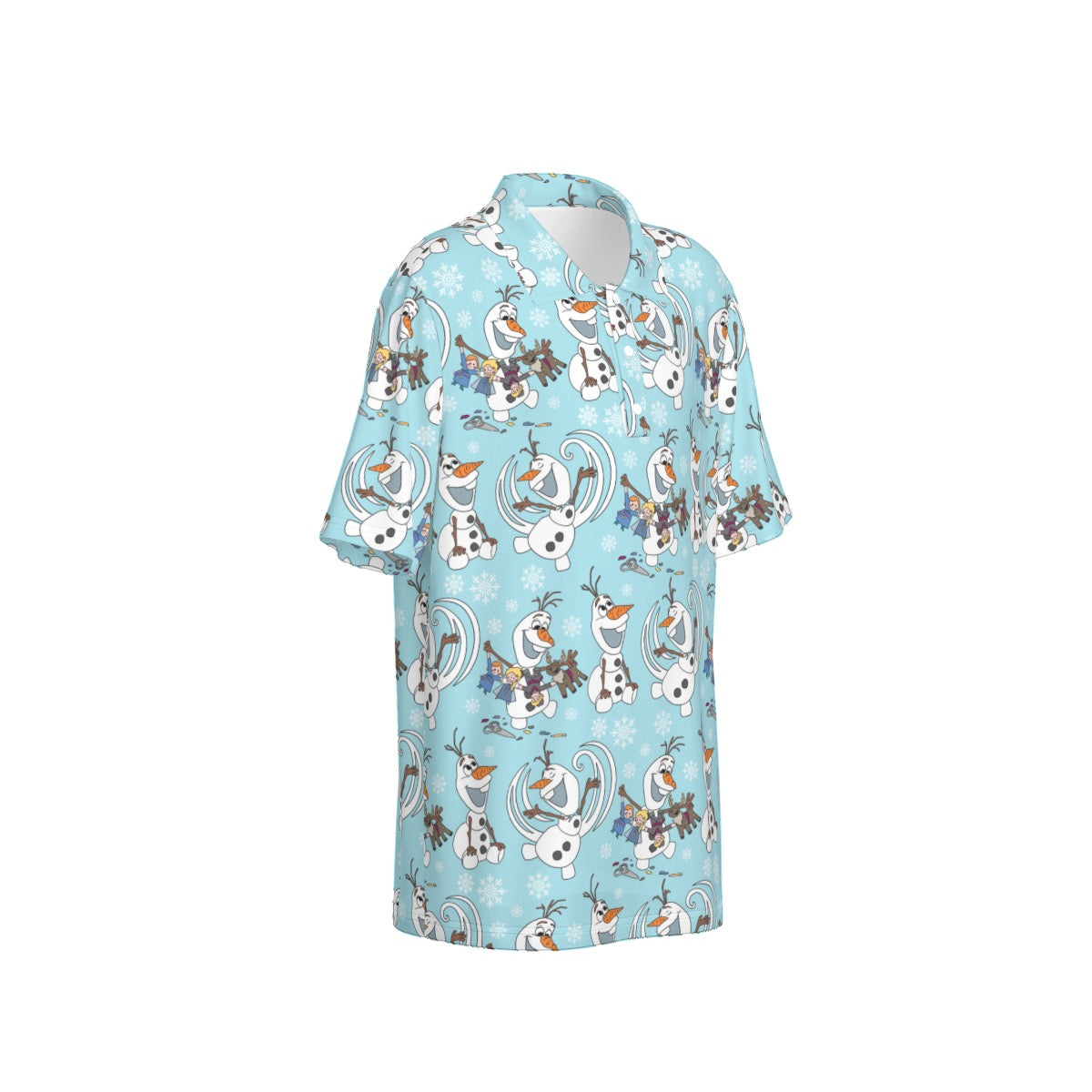 Snowman Making Friends Boys’ Polo Collar Jersey