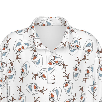 Snowman Boys Polo Collar Jersey |210GSM