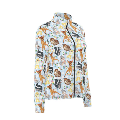 Forest Friends Women's Long Sleeve Thumbhole Jacket