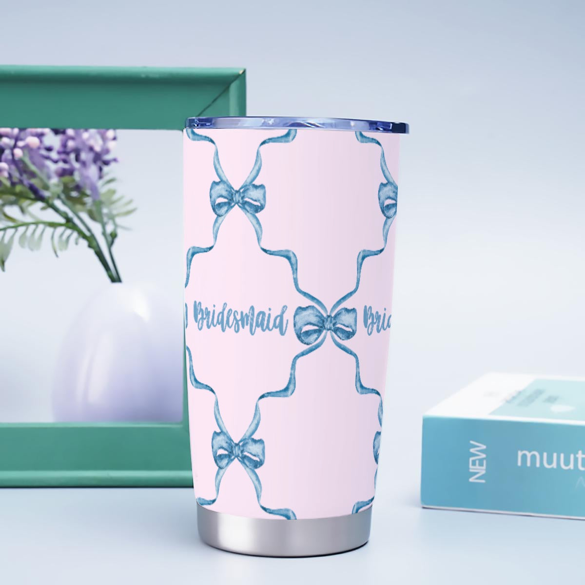 Bow Trellis Bridesmaid Tumbler 20oz