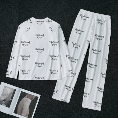 Matron of Honor Striped Women's Raglan Sleeve Pajamas
