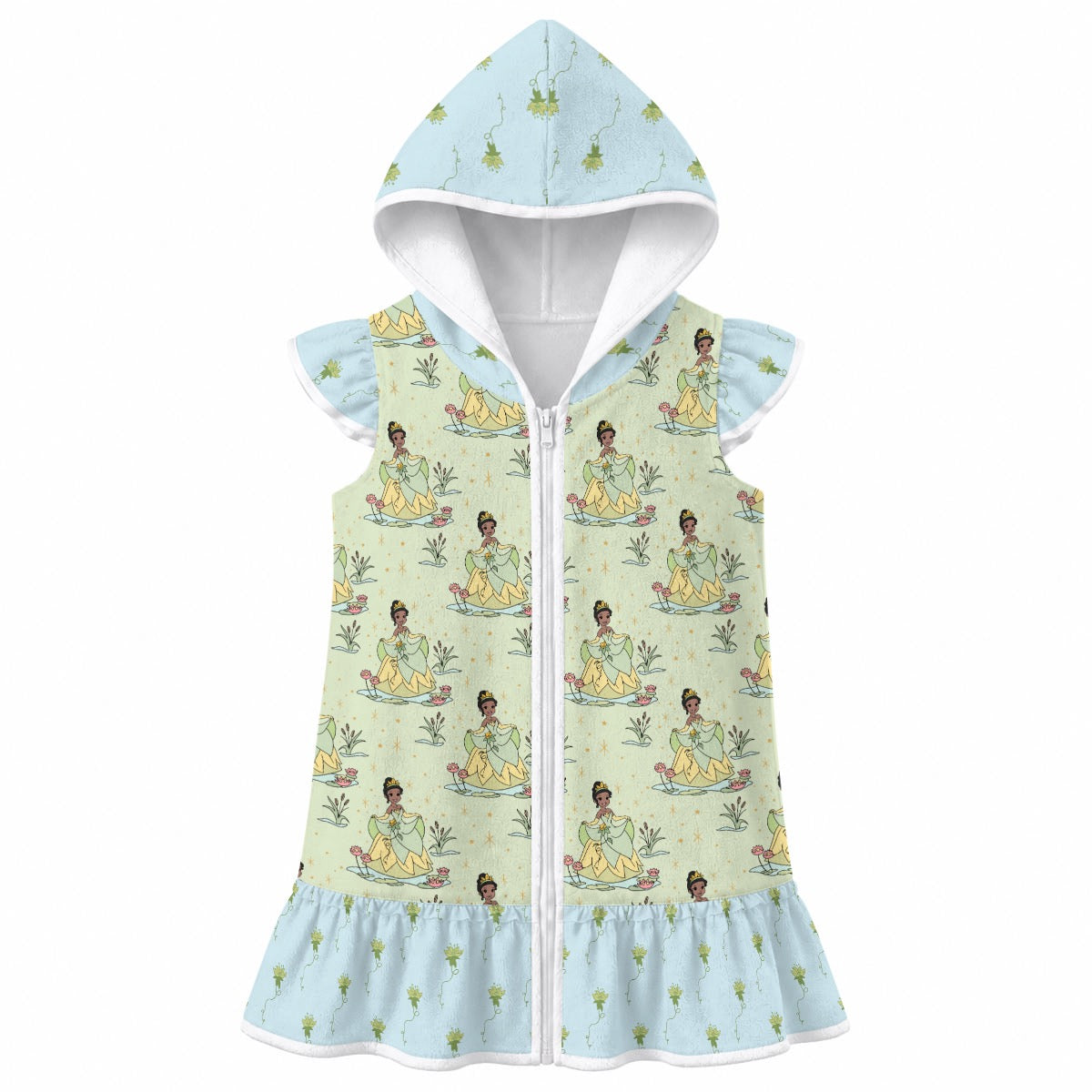 Tia Girls' Hooded Beach Cover-Up
