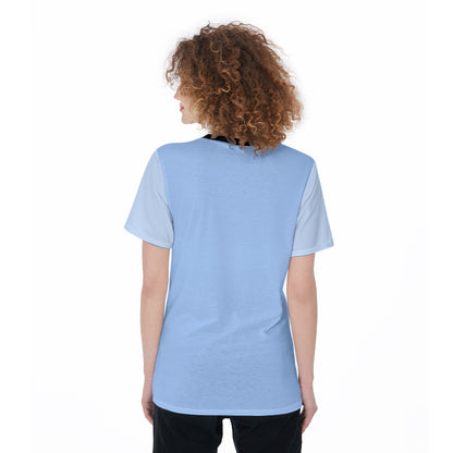 Cindy Bounding Women's Crew Neck T-Shirt|180 GSM Jersey