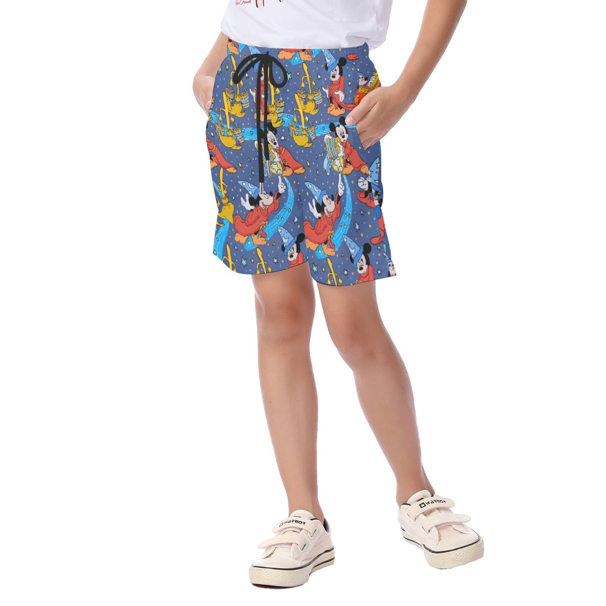 Sorcerer in Action Kid's Beach Shorts