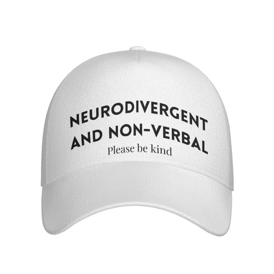 Neurodivergent & Nonverbal Cap