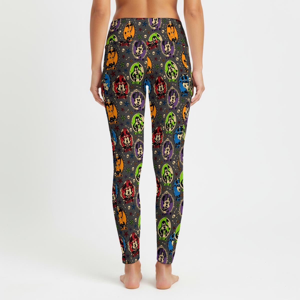 Not So Spooky Cameos Women's High Waist Leggings With Side Pocket