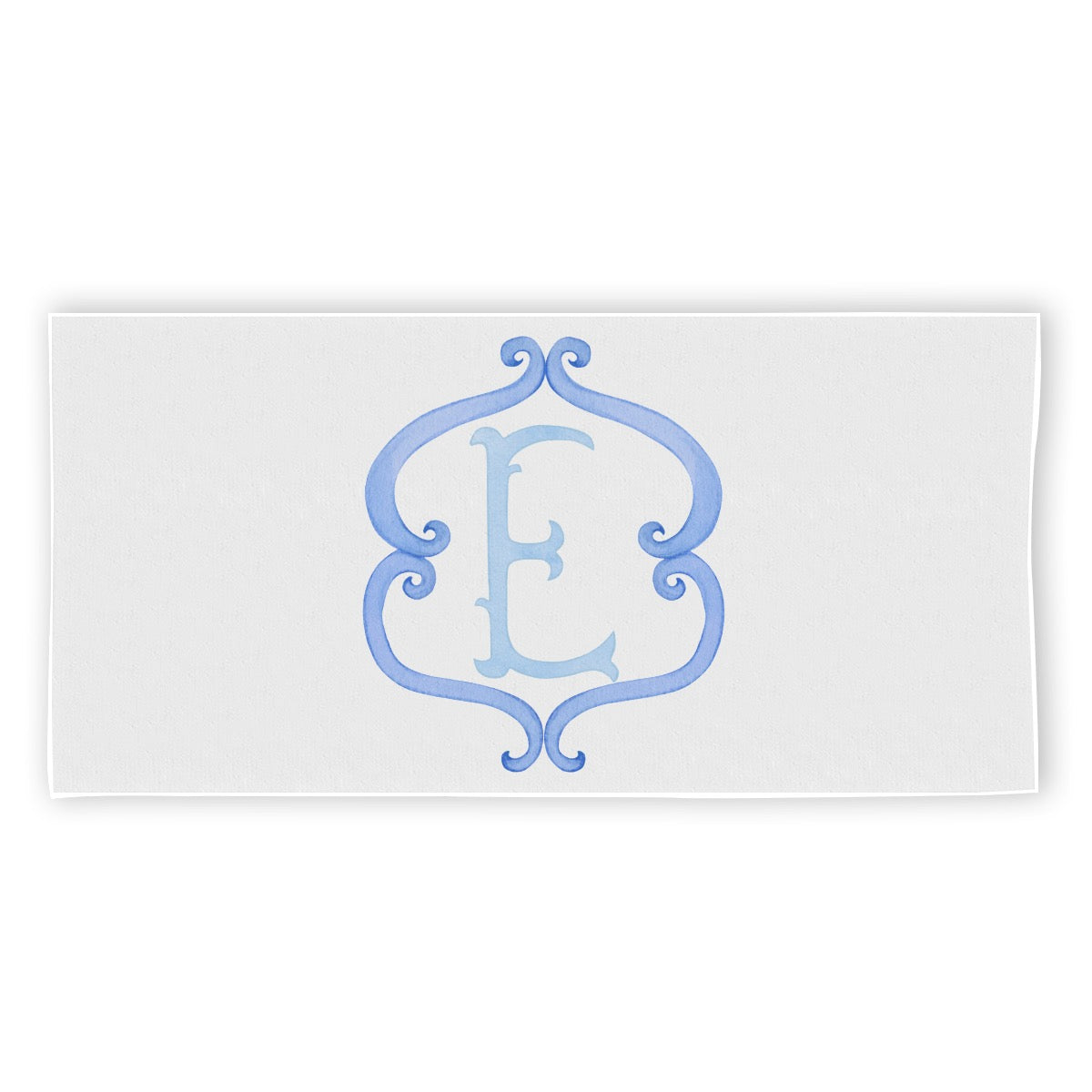 E Monogram Towel