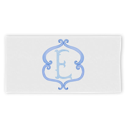 E Monogram Towel