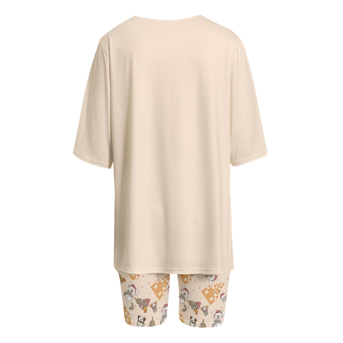 Cookie Castle Women's T-shirt Set With Short Sleeve