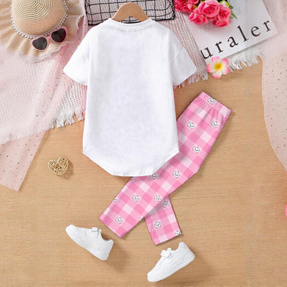 Marie Kids' Casual Top and Pants Set