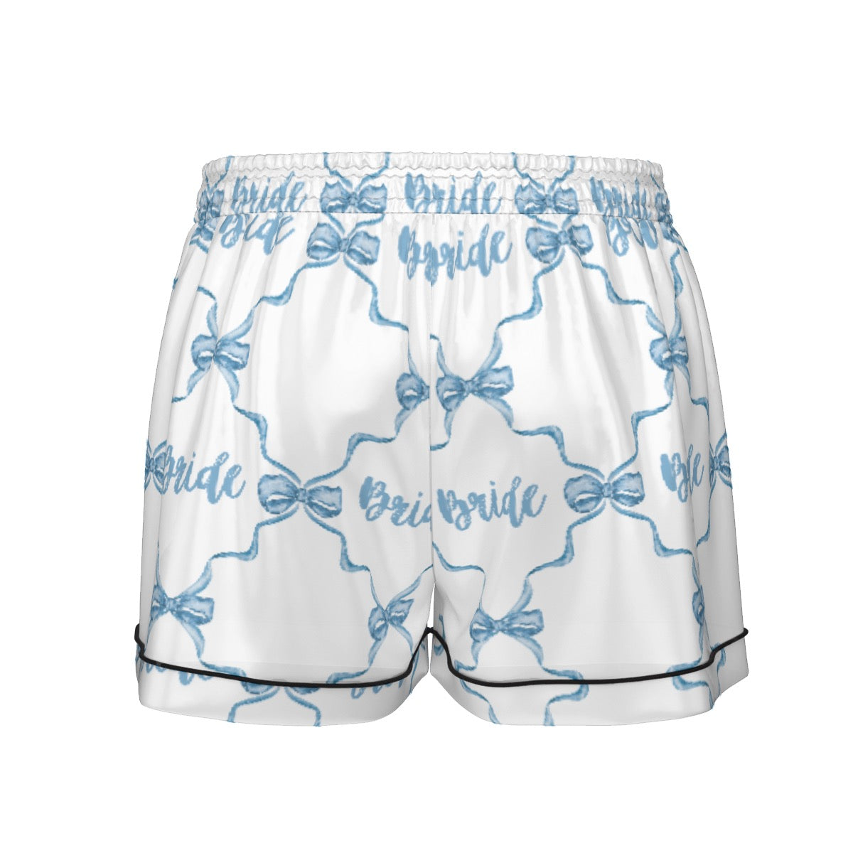 Bride [white] Women's Pajama Set With Short Sleeve