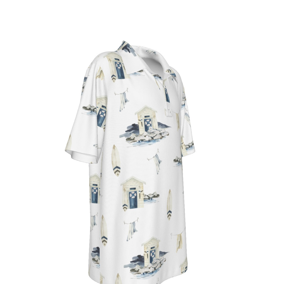 Beach Houses & Boards Boy’s Polo Collar Jersey |210GSM