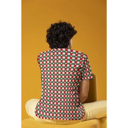 MM Plaid Men’s O-Neck T-Shirt