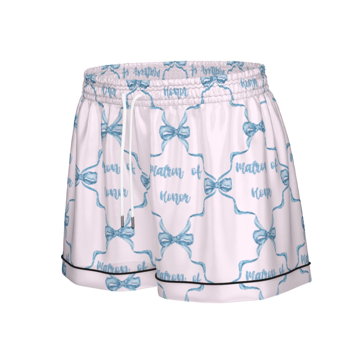 Matron of Honor Women's Pajama Set With Short Sleeve