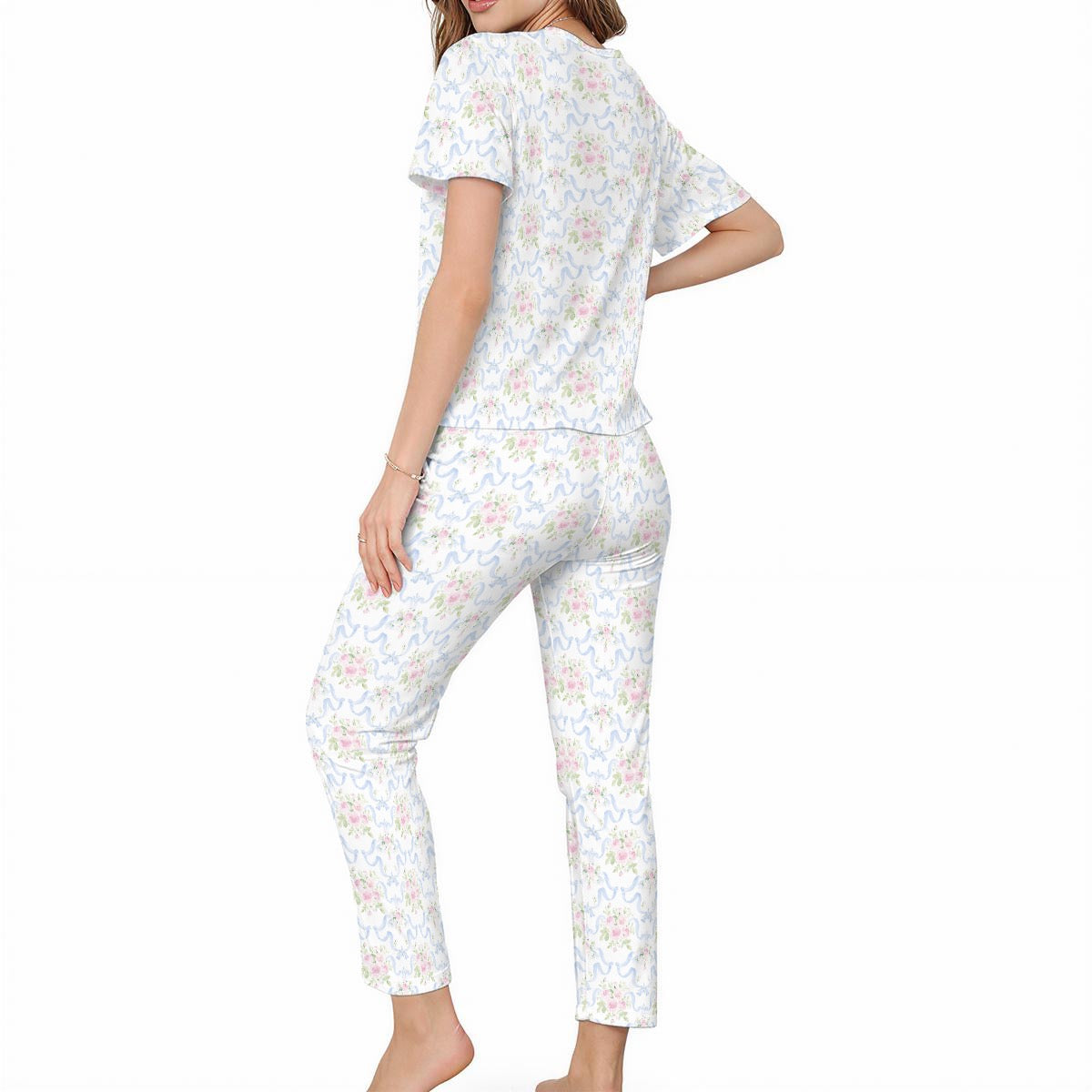 Grandmillenial Ribbon Women’s Loungewear Set