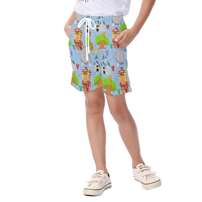Blue Parks Kid's Beach Shorts