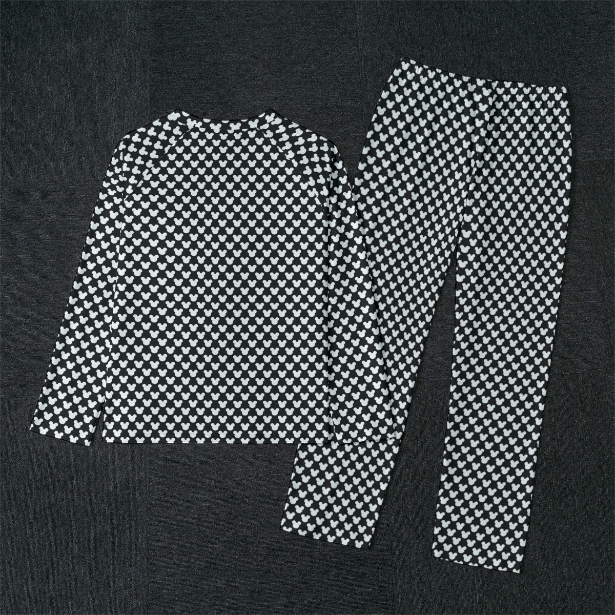 Micro MM Men's Raglan Sleeve Pajamas With Wide Ankles