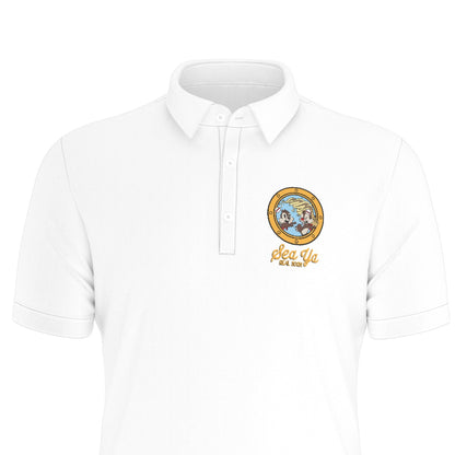 Sea Ya Men's Stretch Collar Polo Shirt