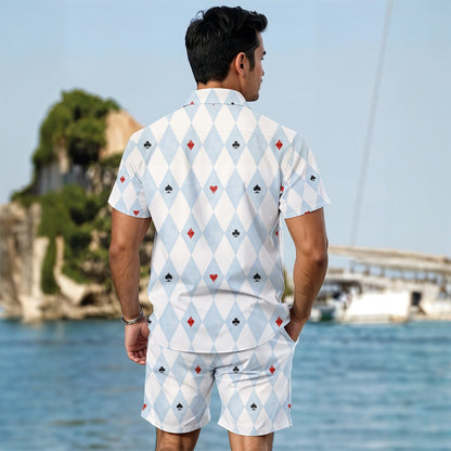 Alice Suited Men's Summer Shirt Set