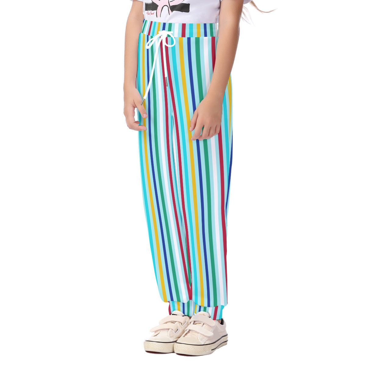 Merry Time Stripe Kid's Casual Pants