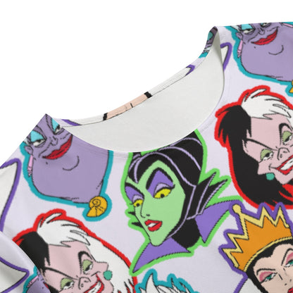 Evil Villains Women's T-shirt Set With Short Sleeve