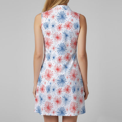 Patriotic Fireworks Women’s Sports Dress Set