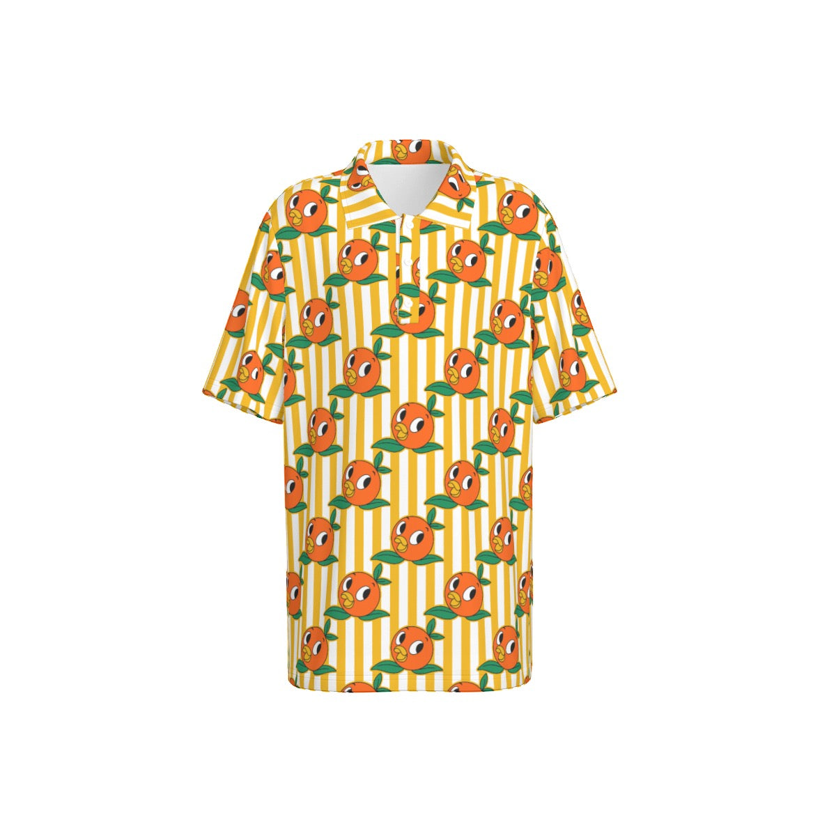 Striped Birdie Polo Collar Jersey