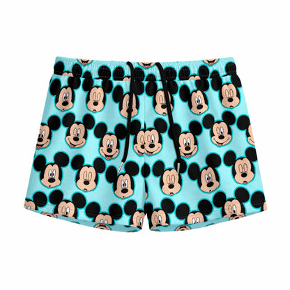 Aqua MM Youth Shorts with Inner Drawstring|Birdseye