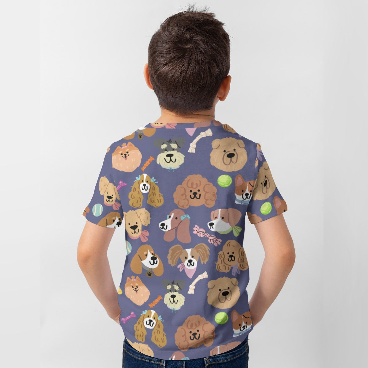 Playful Pups Kid's T-Shirt