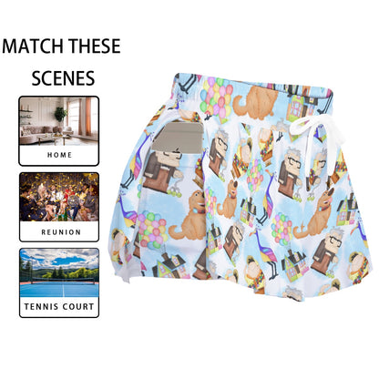 Up Women's Sport Skorts With Pocket