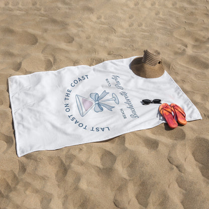 Vertical Last Toast on the Coast Towel