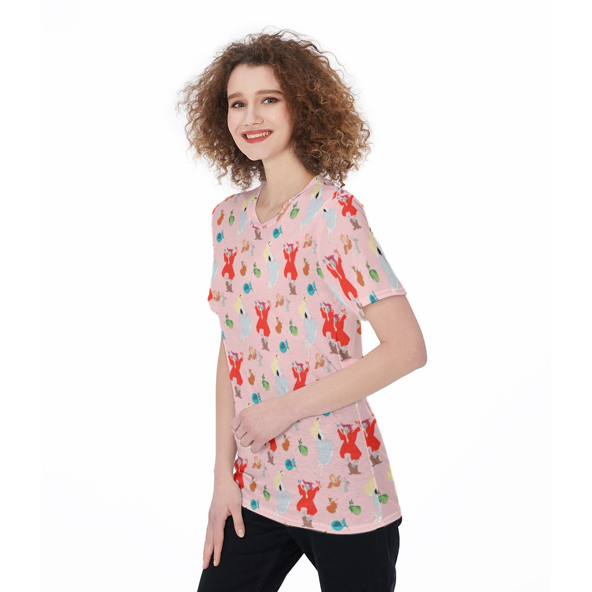 Briar & Friends Women's O-Neck T-Shirt|180 GSM Jersey