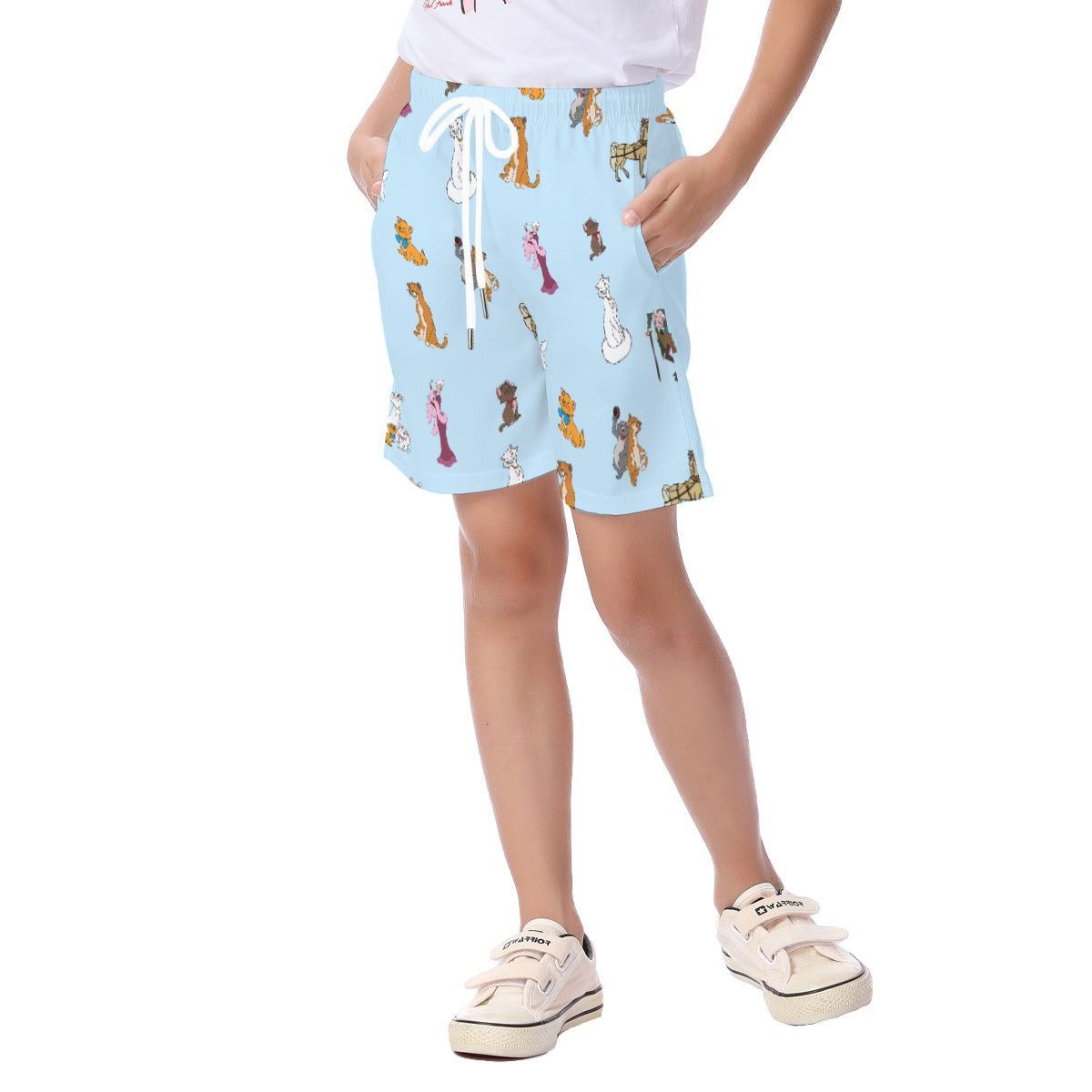 Cats Kid's Beach Shorts