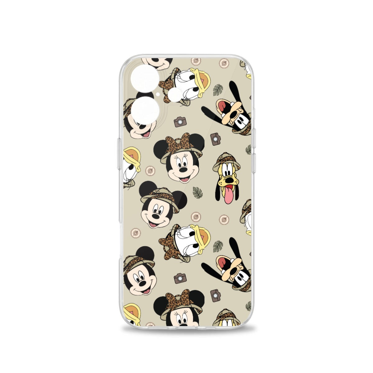 Safari Faces iPhone 16 Series Mobile Phone Case