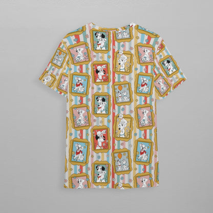 Pup Portrait Children's Athletic T-Shirt