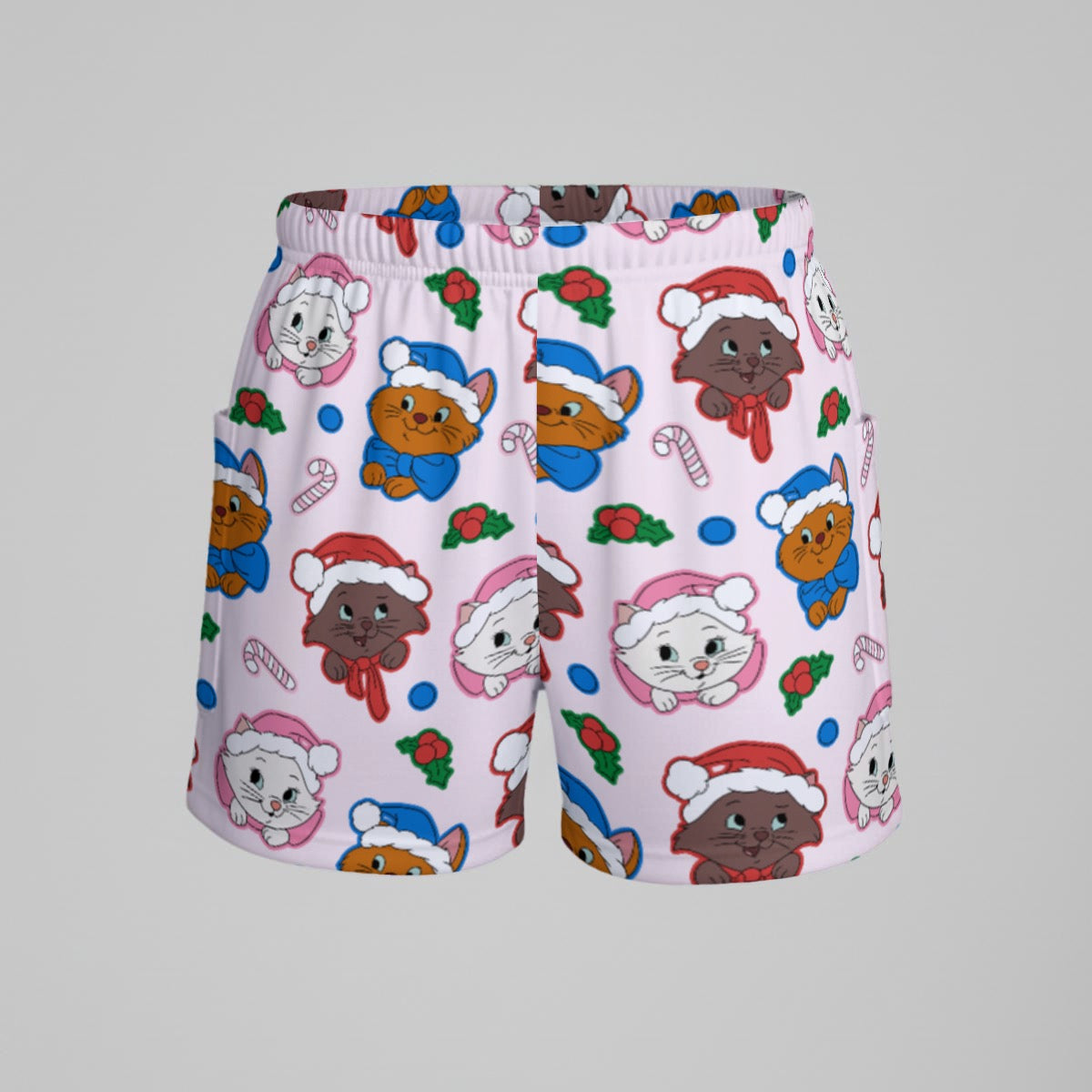 Christmas Cats [pink] Women’s Sports Dress Set