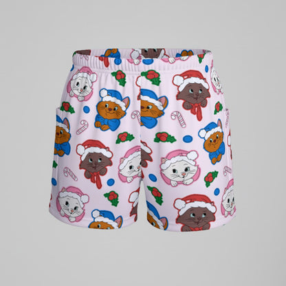 Christmas Cats [pink] Women’s Sports Dress Set