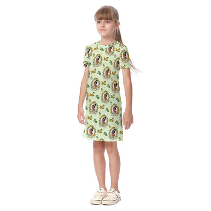 Tia Frame Kid's Short Sleeve Dress