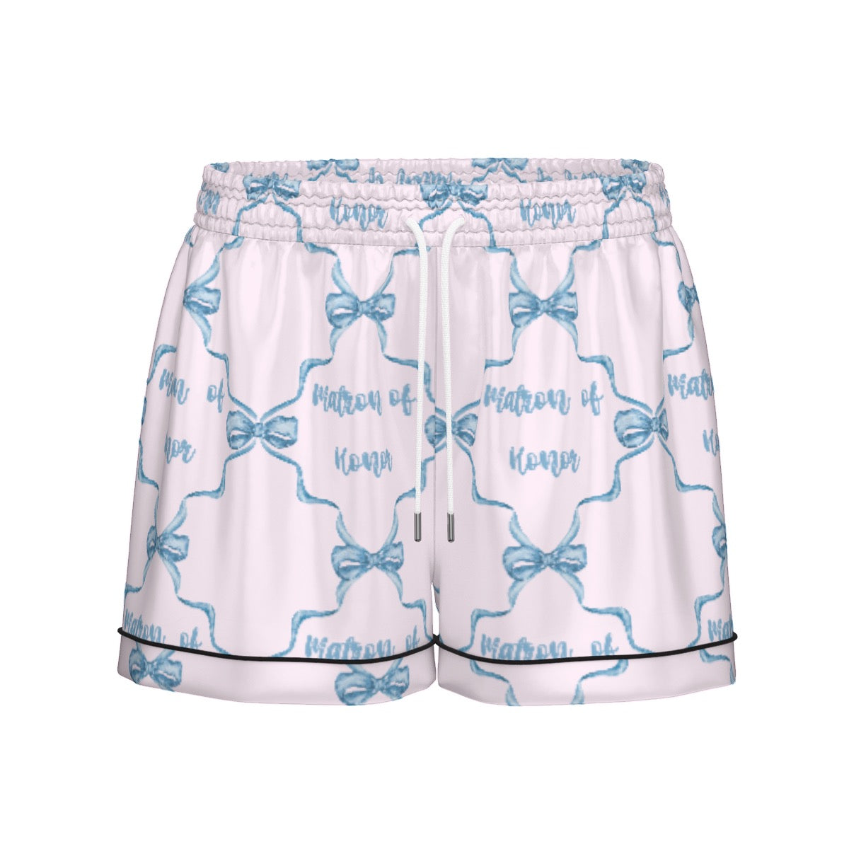 Matron of Honor Women's Pajama Set With Short Sleeve